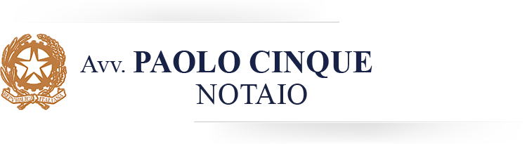 Avv Paolo Cinque Notaio